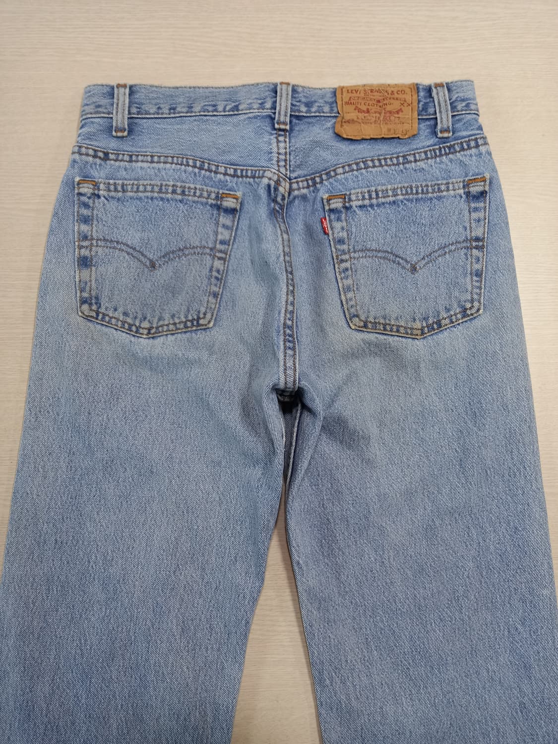 28 91's 리바이스501 USA 일자진 연청 28-922 상품이미지4