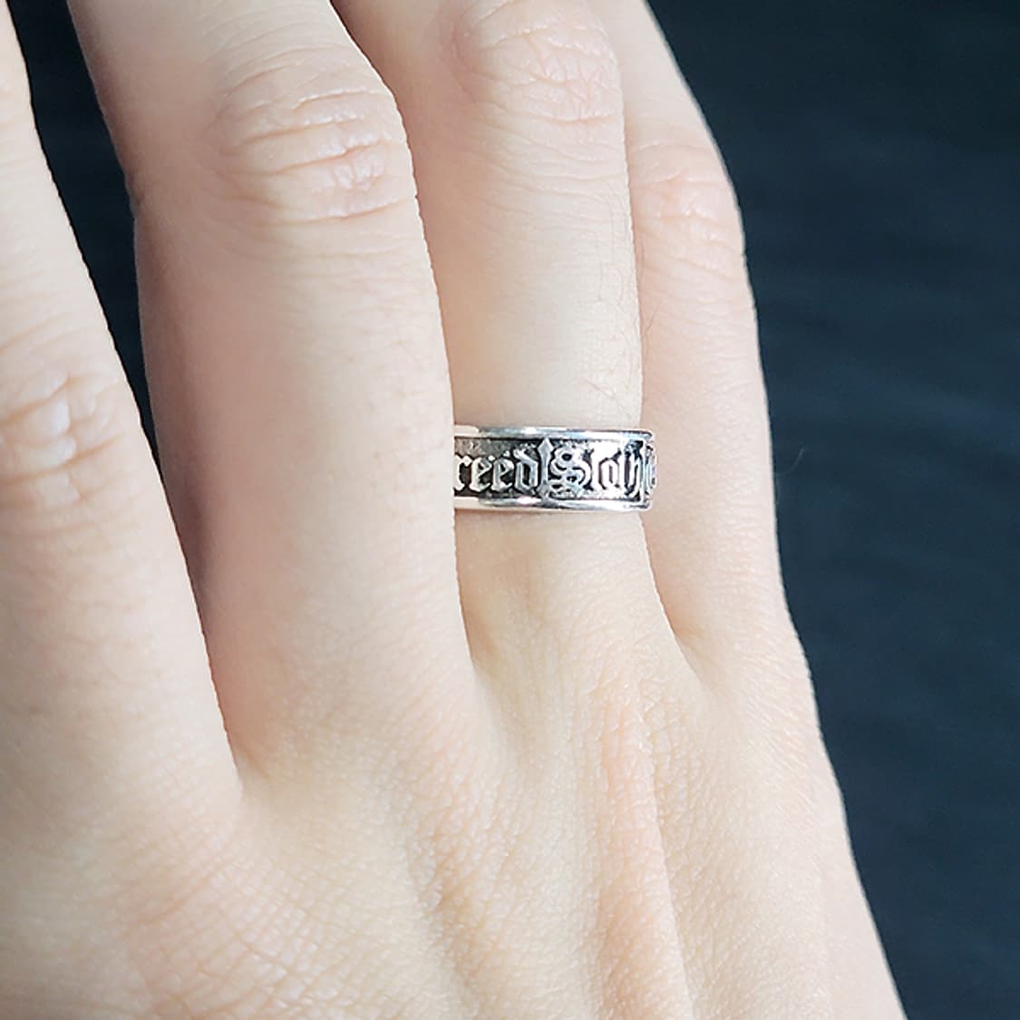 7개의 대죄 실버 남자 엔틱 빈티지 명품 칠죄종 반지 상품이미지8