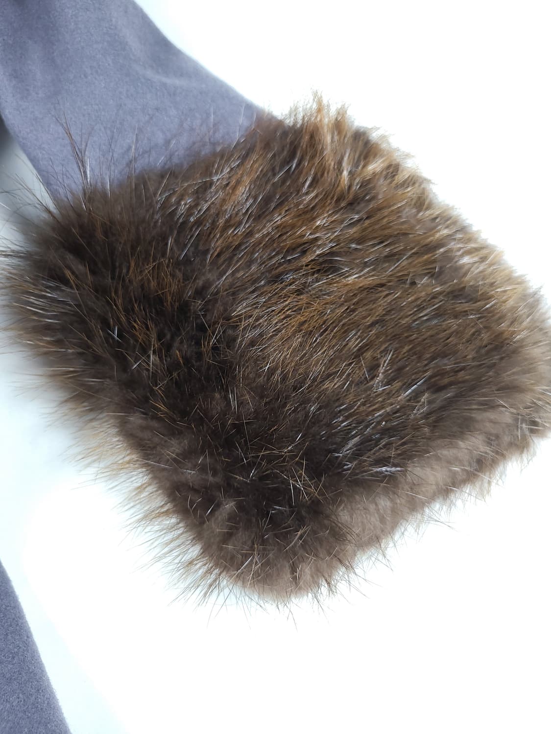 톰브라운 여성 비버퍼 더블브레스티드 울코트 상품이미지3