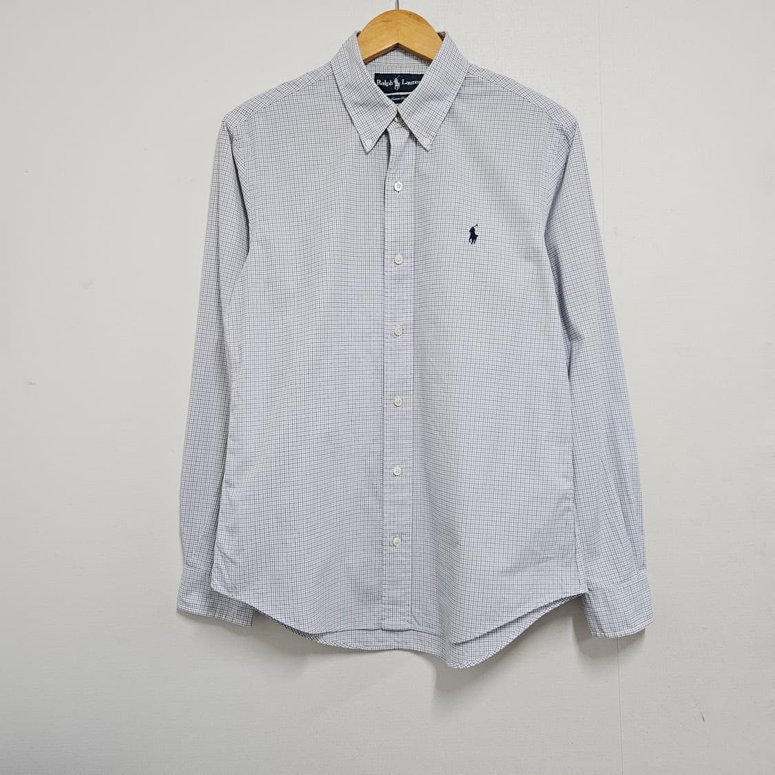 폴로 옥스포드 체크 셔츠 커스텀핏 M 95 상품이미지2