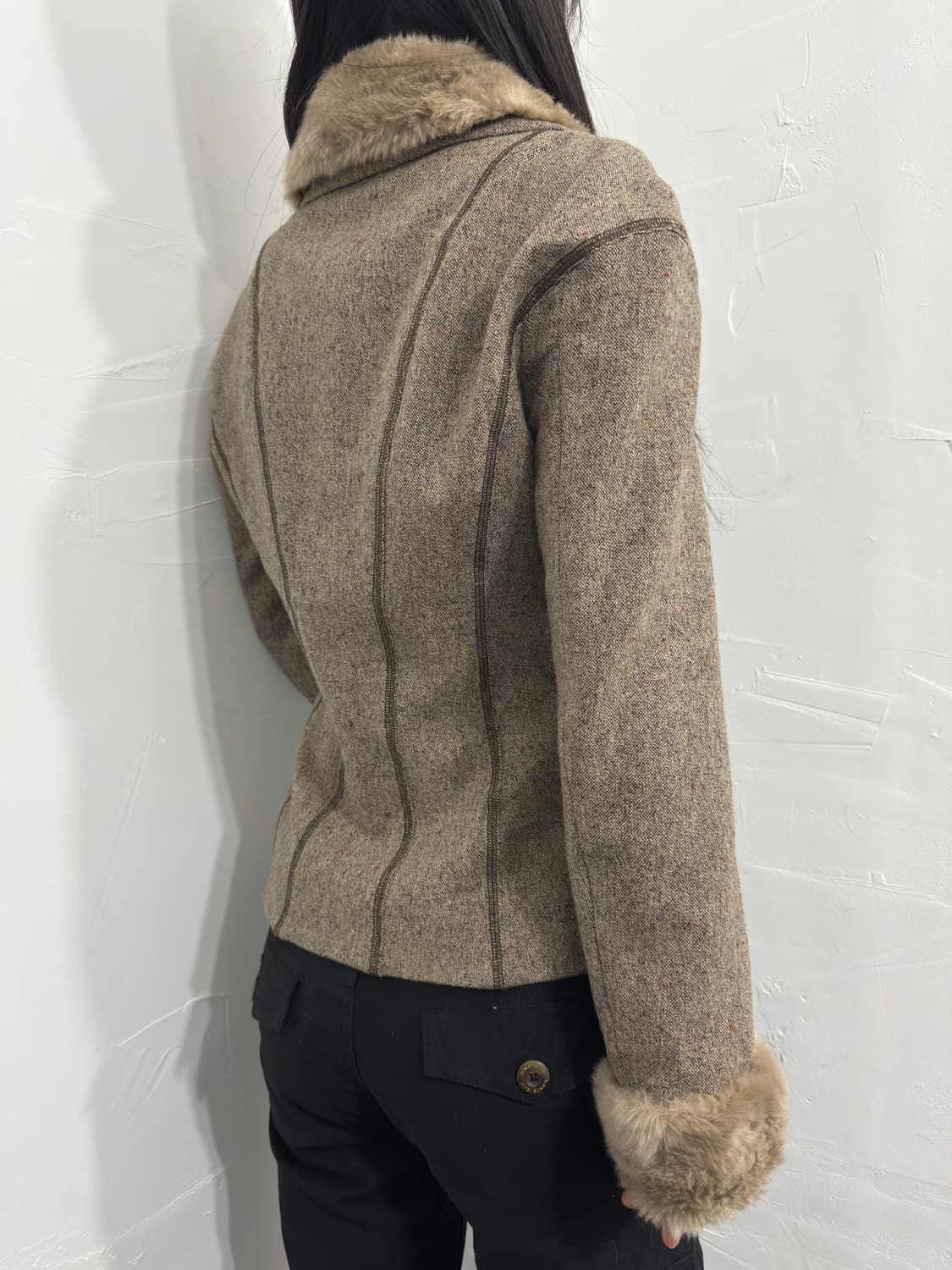 fur detail jacket 상품이미지3