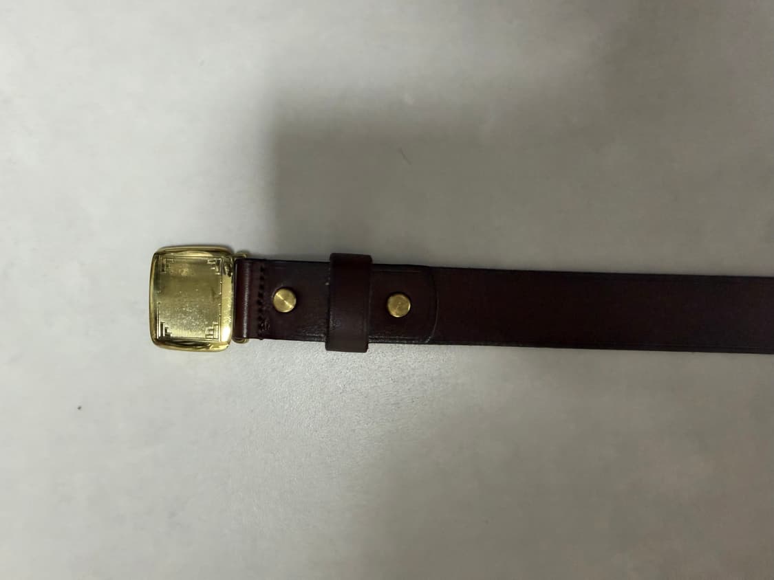 크레이지소잉클럽 히콕 벨트 브라운 상품이미지2