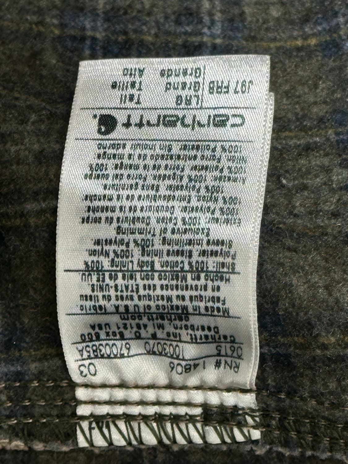 칼하트 j97 L 디트로이트 자켓 상품이미지7