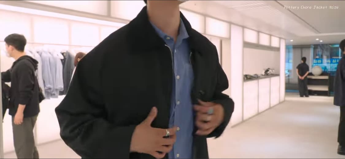 새상품 포터리 초어자켓 블랙 3size 상품이미지2