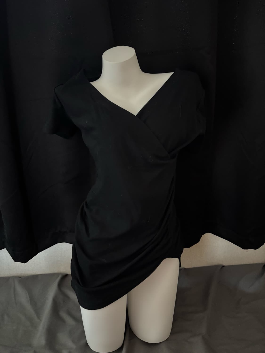 Drape mini dress  상품이미지4