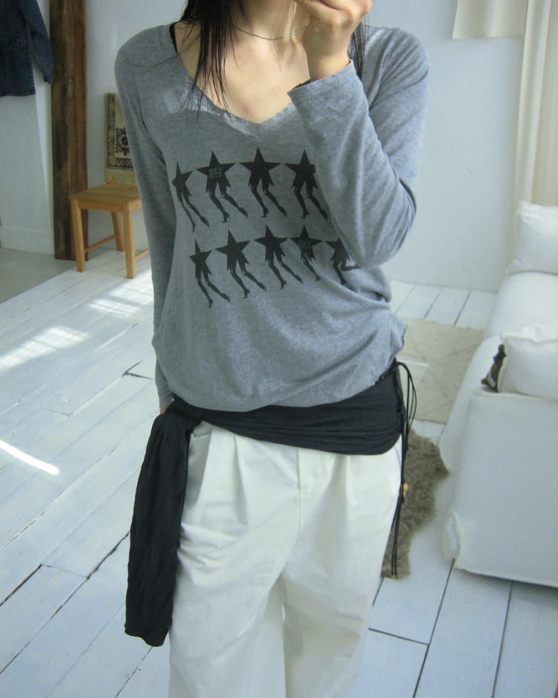 [TOMMY HILFIGER] Printing Long Sleeve 상품이미지2