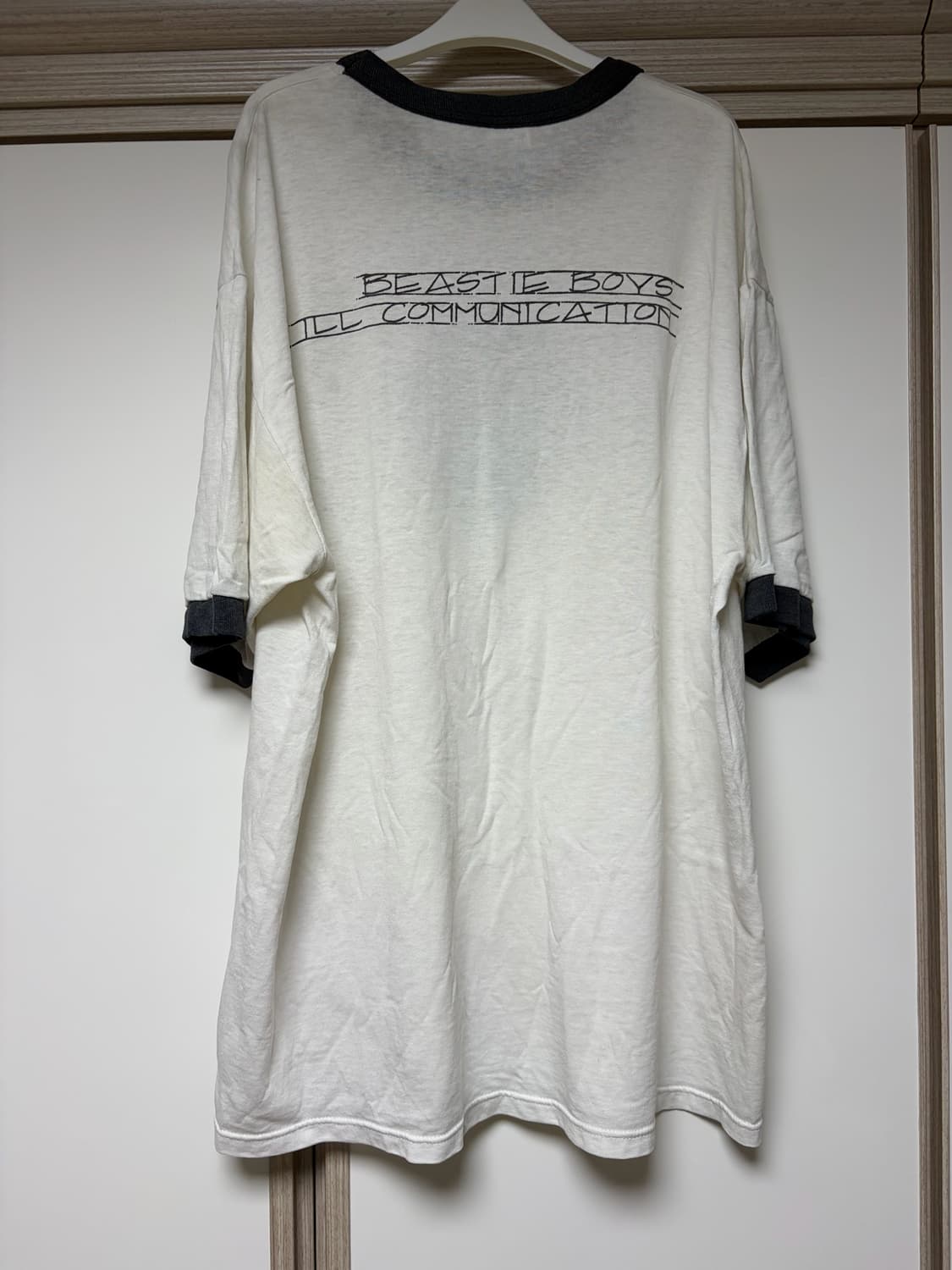 [XL] 빈티지 90s beastie boys 비스티 보이즈 링거 티셔츠 상품이미지2