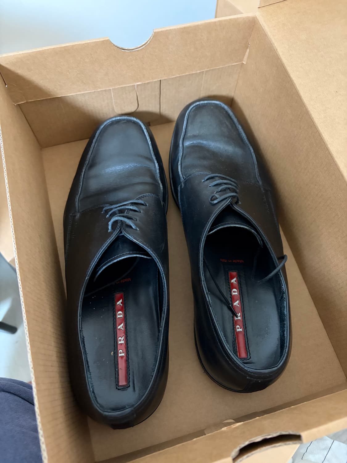 프라다 빈티지 더비 상품이미지2