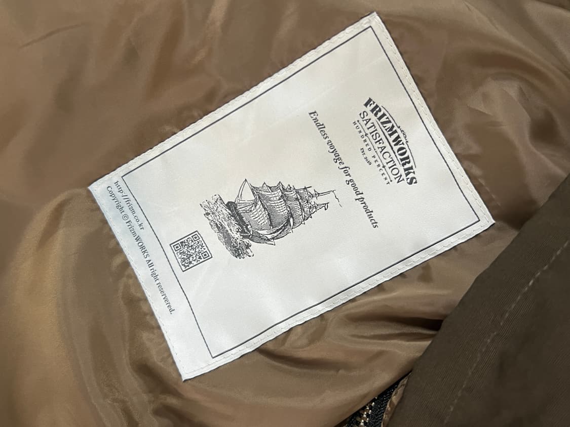 Frizm Works 프리즘웍스 헤리티지 올리브 헌팅 자켓 상품이미지7