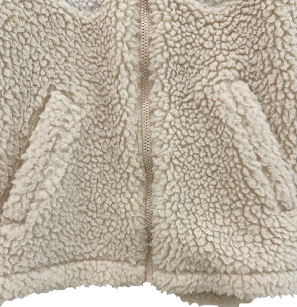 나이키 빅스우시 기모 플리스 후리스 집업 베이지 (여성M)  상품이미지5