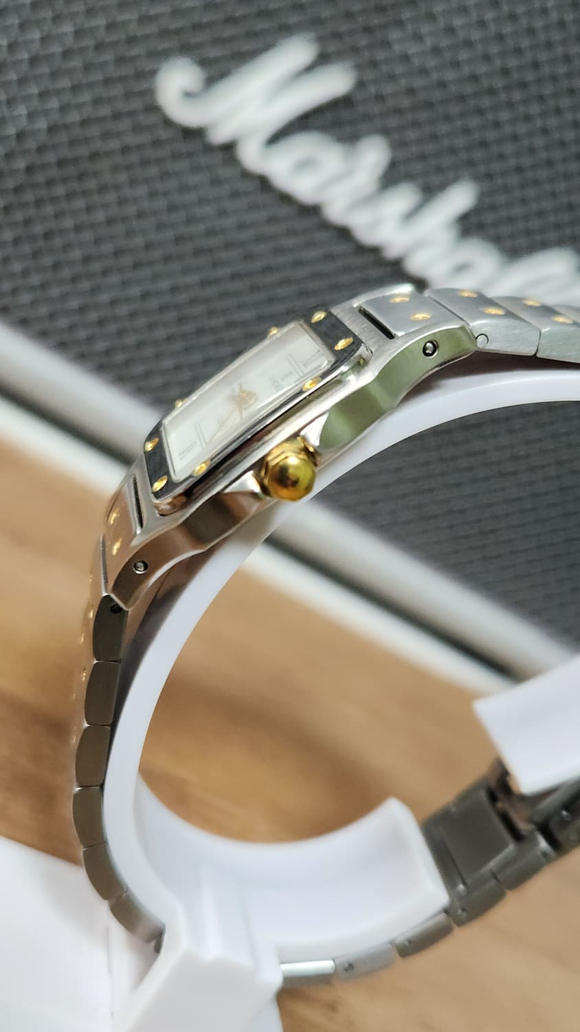 #LA MURIER 산토스 오마주 22k 골드 콤비 여성명품시계  급처 상품이미지4