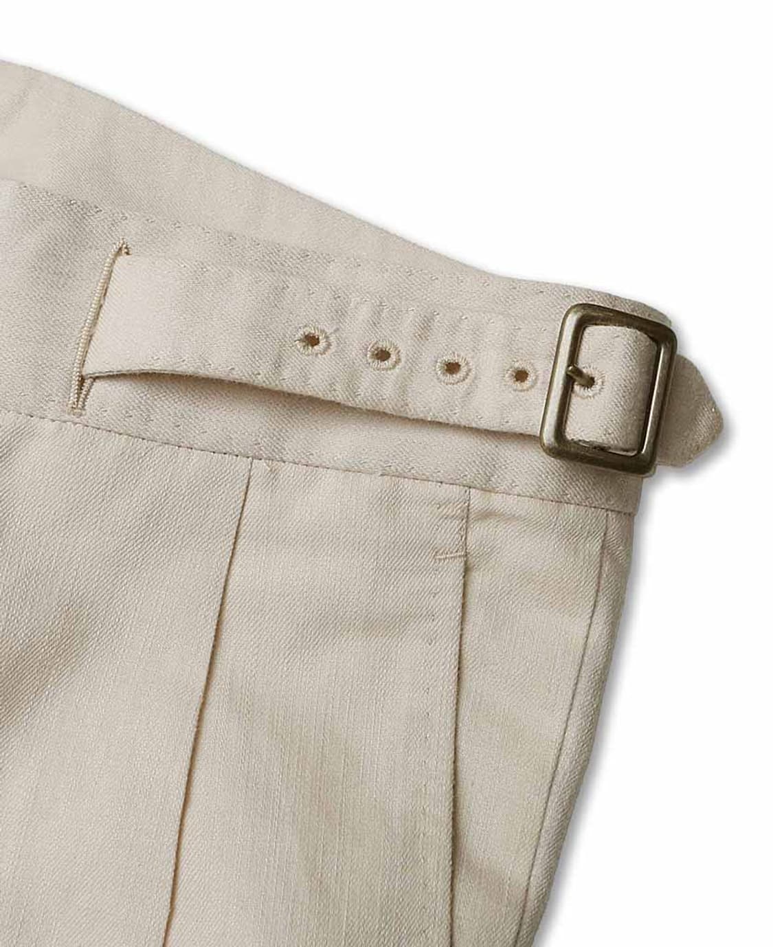 링자켓 [Ring Jacket] 라마르쉐 아이보리 코튼 린넨 구르카 팬츠 상품이미지5