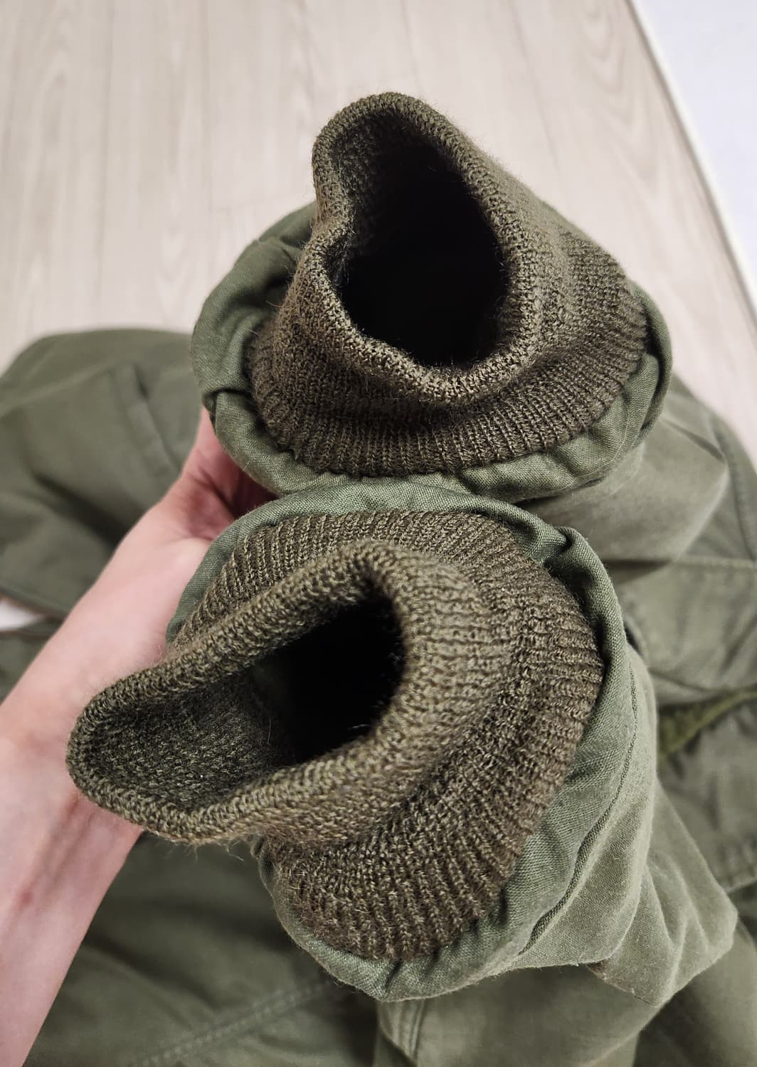 오리지널 미해군 A-2 덱자켓 XL 상품이미지2