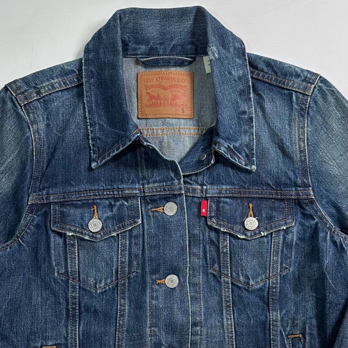 리바이스 데미지 데님 자켓 상품이미지2