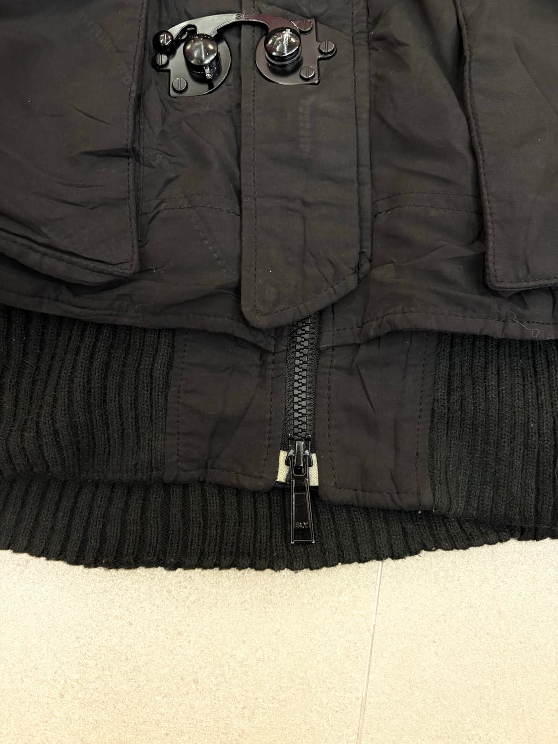 SLY 블랙 버클 자켓 상품이미지7