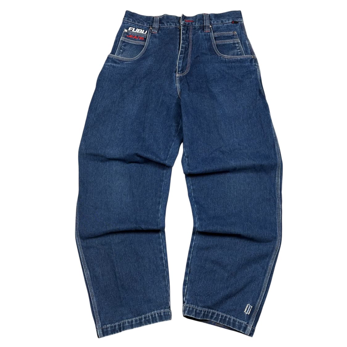 후부 데님 카펱너 팬츠 상품이미지1