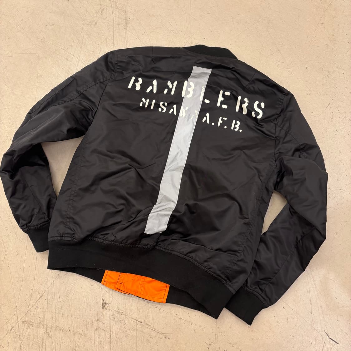 패치워크 항공 점퍼 상품이미지4