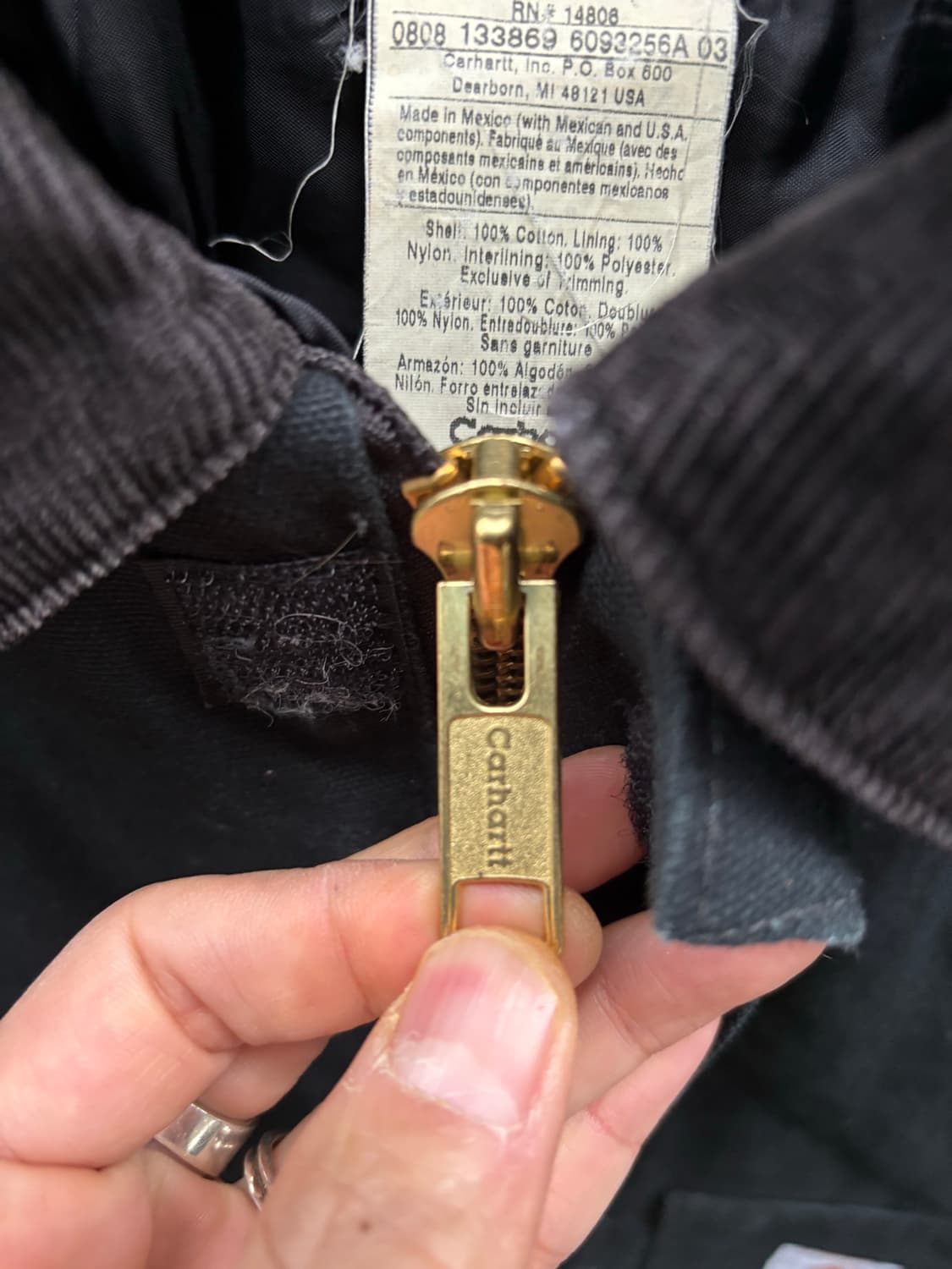 칼하트 j02 아크틱 트레디셔널 자켓 상품이미지9