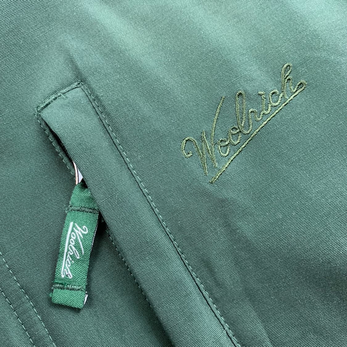 00s 울리치 자수로고 코요테 퍼 아크틱 다운 파카 그린 상품이미지4