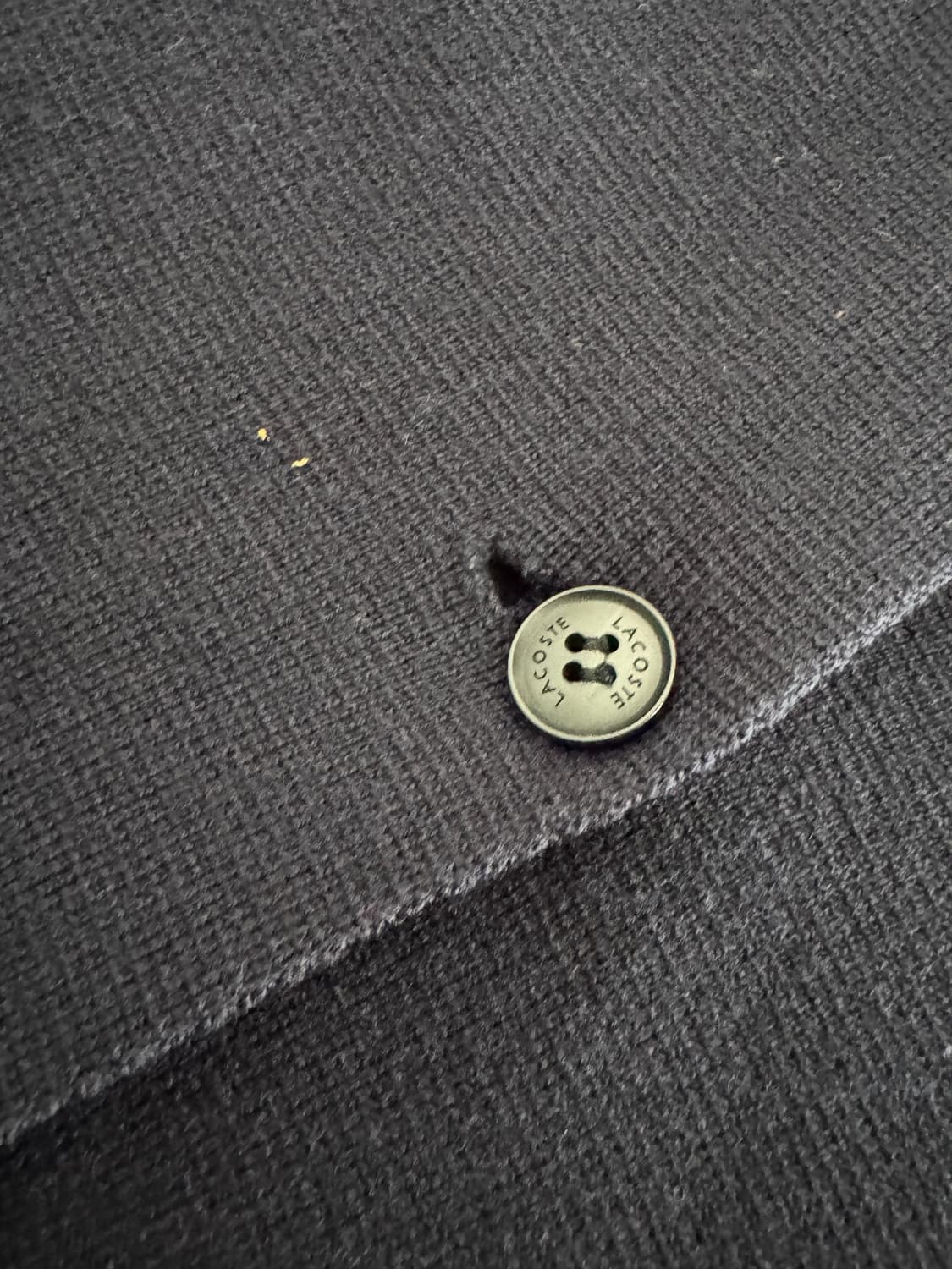 정품 라코스테 자켓형 울 가디건 M 네이비 상품이미지5