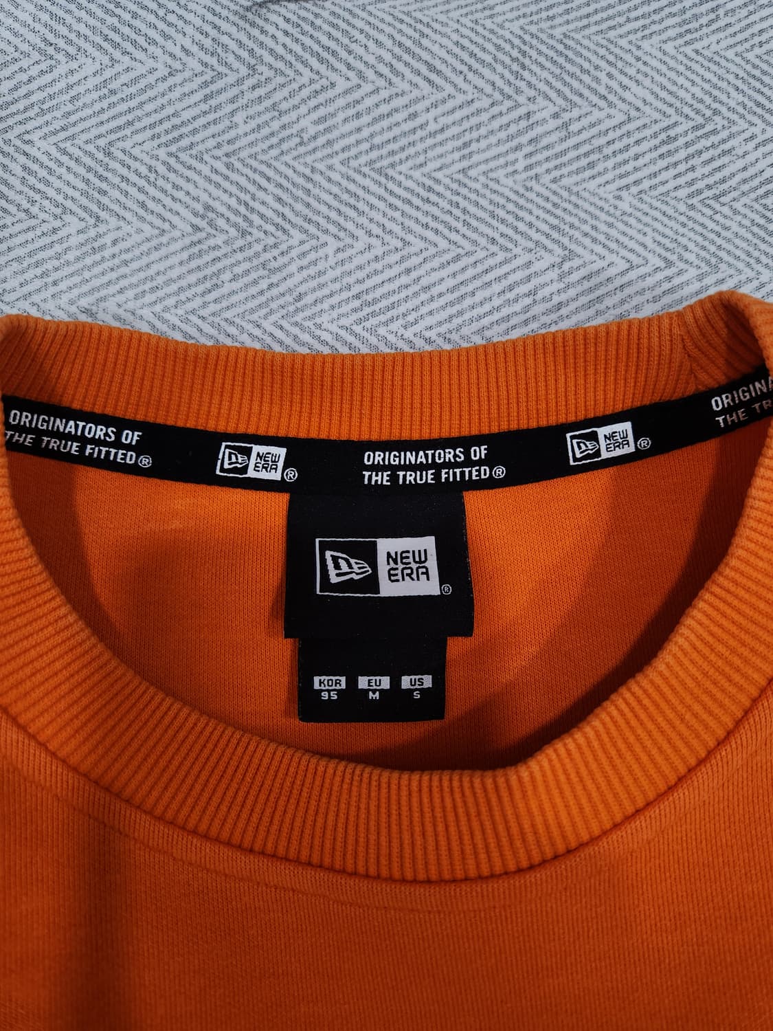 뉴에라XMLB 뉴욕 메츠 베이직 오렌지 맨투맨 남성 95~100사이즈 상품이미지6