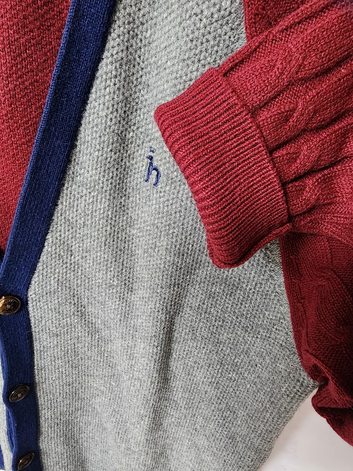 헤지스 울 니트 가디건 상품이미지4