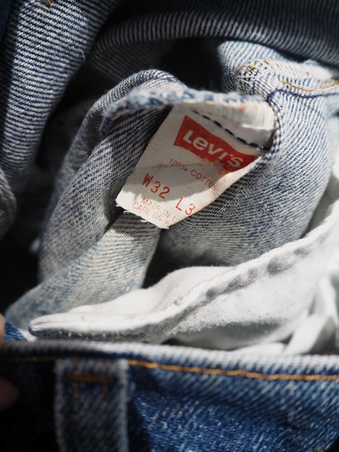 1990's Levi's 517 boots cut denim 상품이미지7