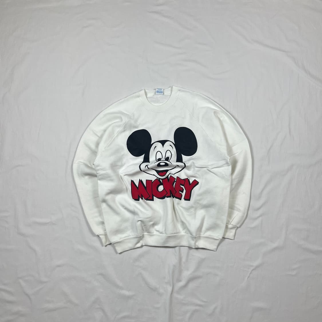 80‘s 디즈니 미키마우스 mickey mouse 프린트 맨투맨 상품이미지1