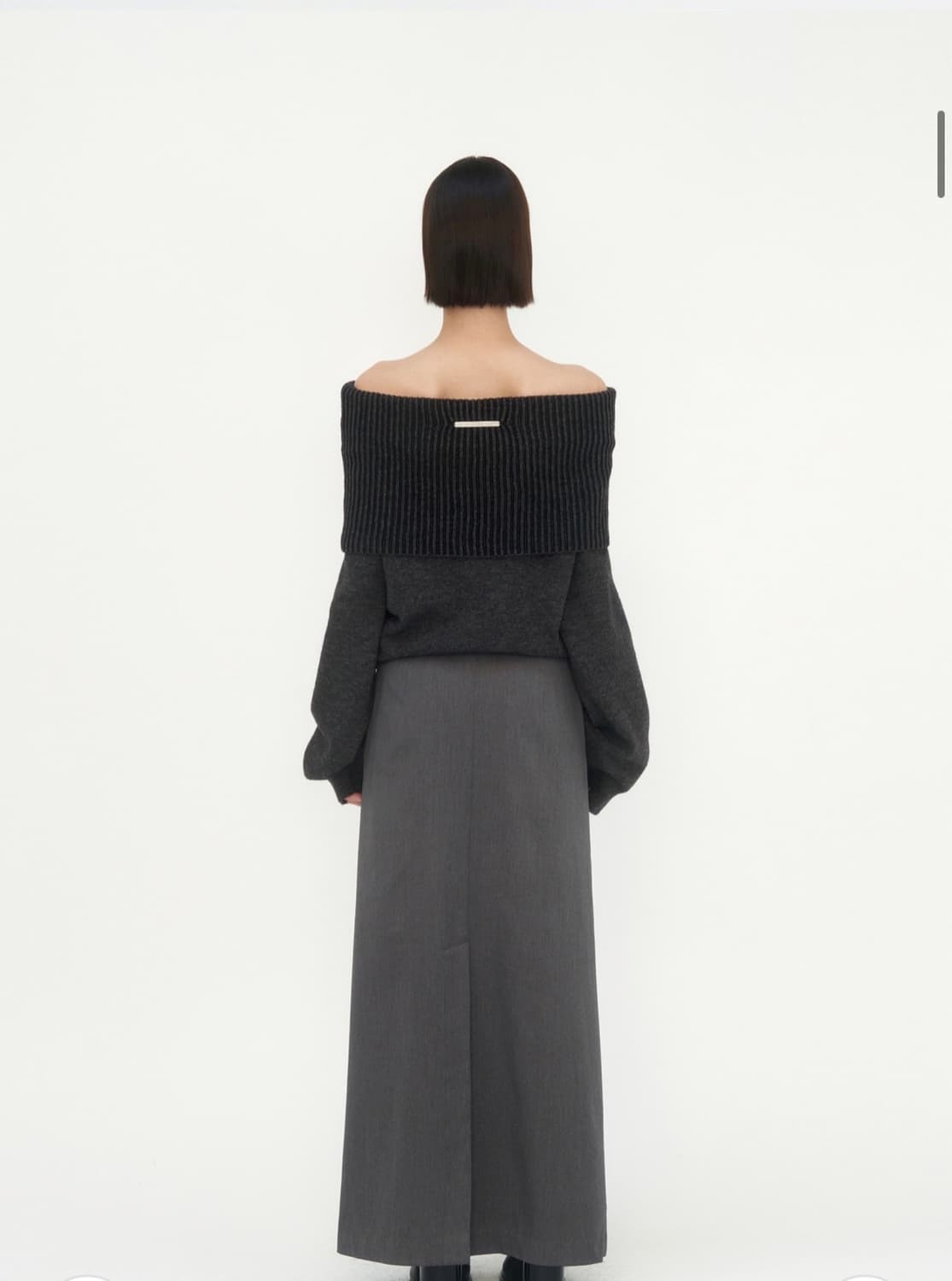 트리밍버드 오프숄더 니트 상품이미지2