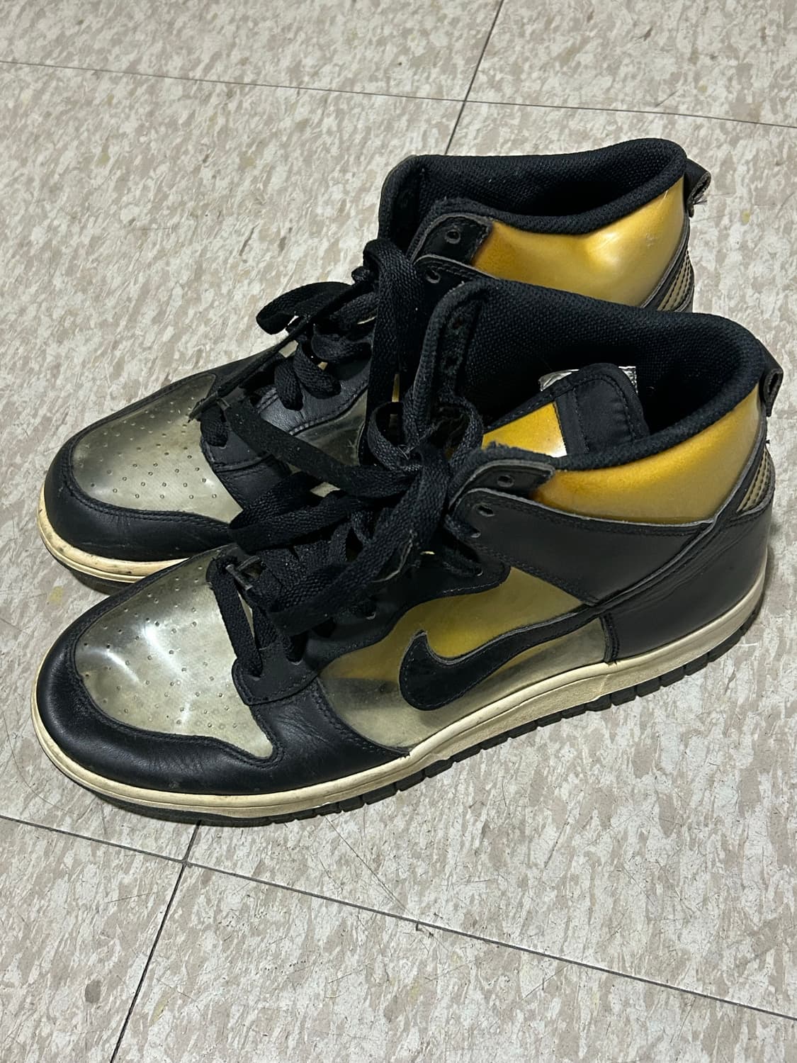 꼼데가르송x나이키 pvc 덩크 하이 상품이미지1