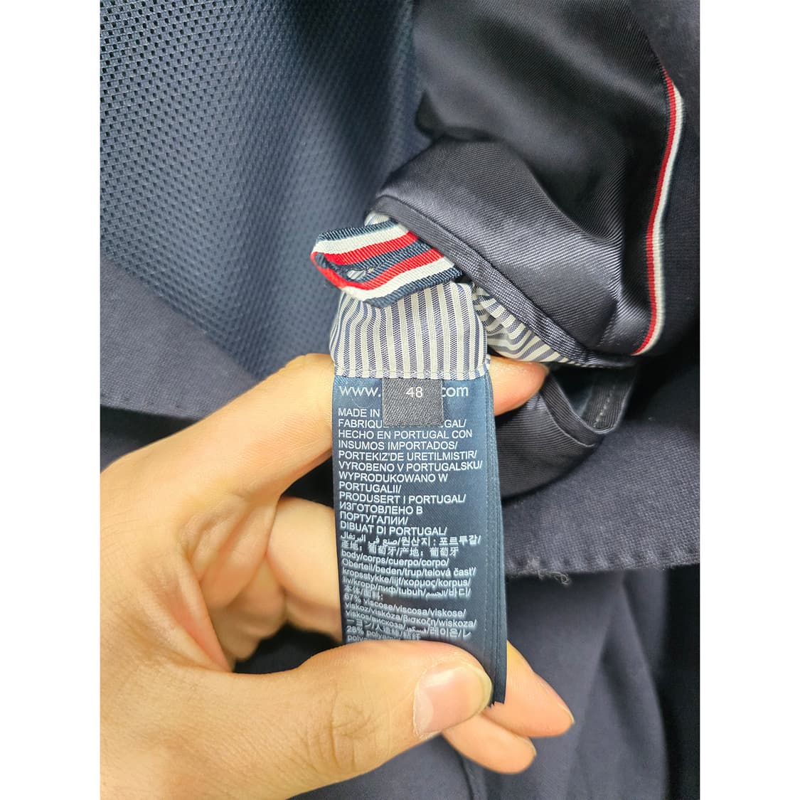 택포// 타미힐피거 네이비 자켓 블레이저 L ejb 상품이미지3