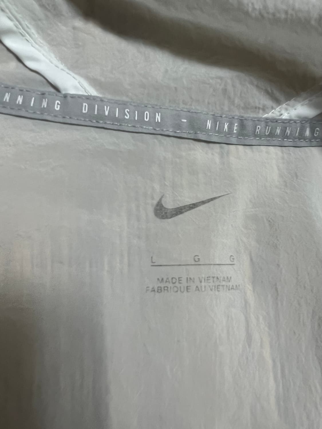 나이키 러닝 자켓 화이트 국내 L 상품이미지3