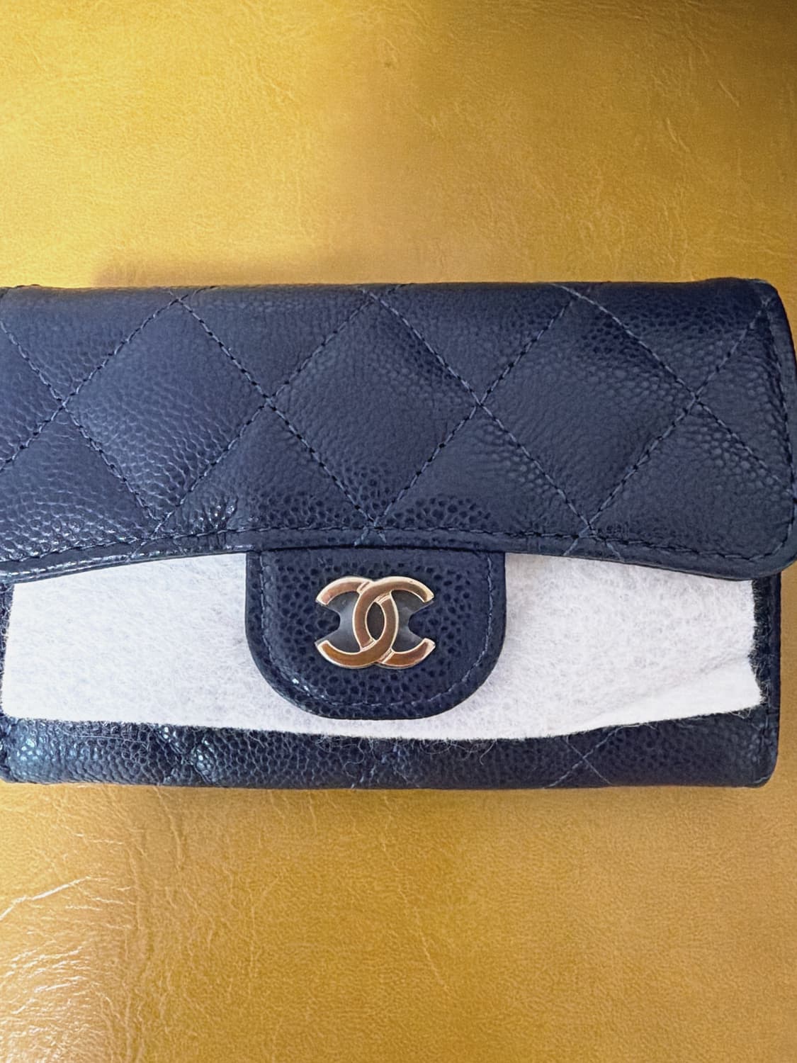 샤넬 클래식 카드 홀더 그레인드 샤이니 카프스킨 상품이미지3