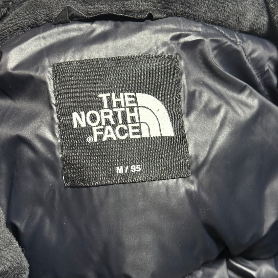 M 노스페이스 블랙 다운 패딩 상품이미지4