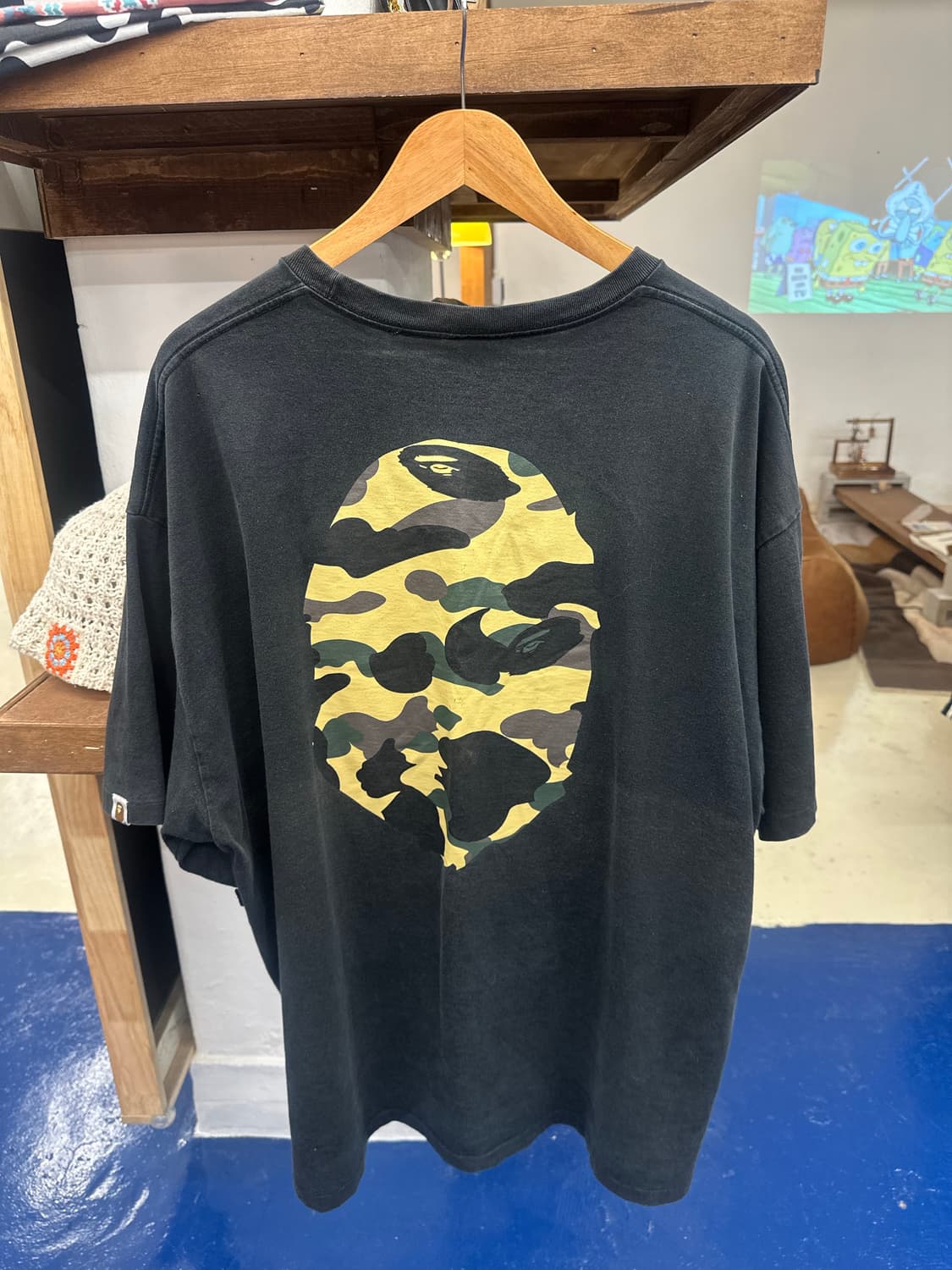 BAPE 베이프 카모 빅사루 반팔티  상품이미지3