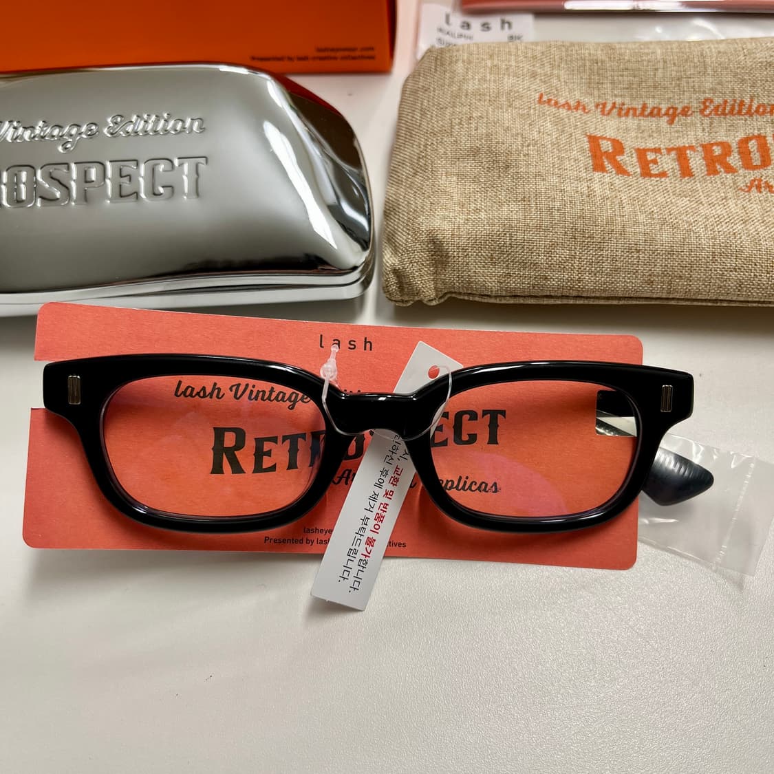 래쉬 랄프 안경 48사이즈 블랙 상품이미지2