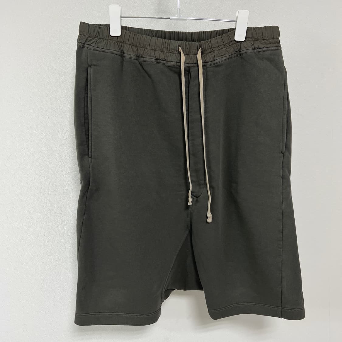 릭오웬스 14SS 다크쉐도우 드로우스트링 쇼츠 반바지 다크 더스트  상품이미지1