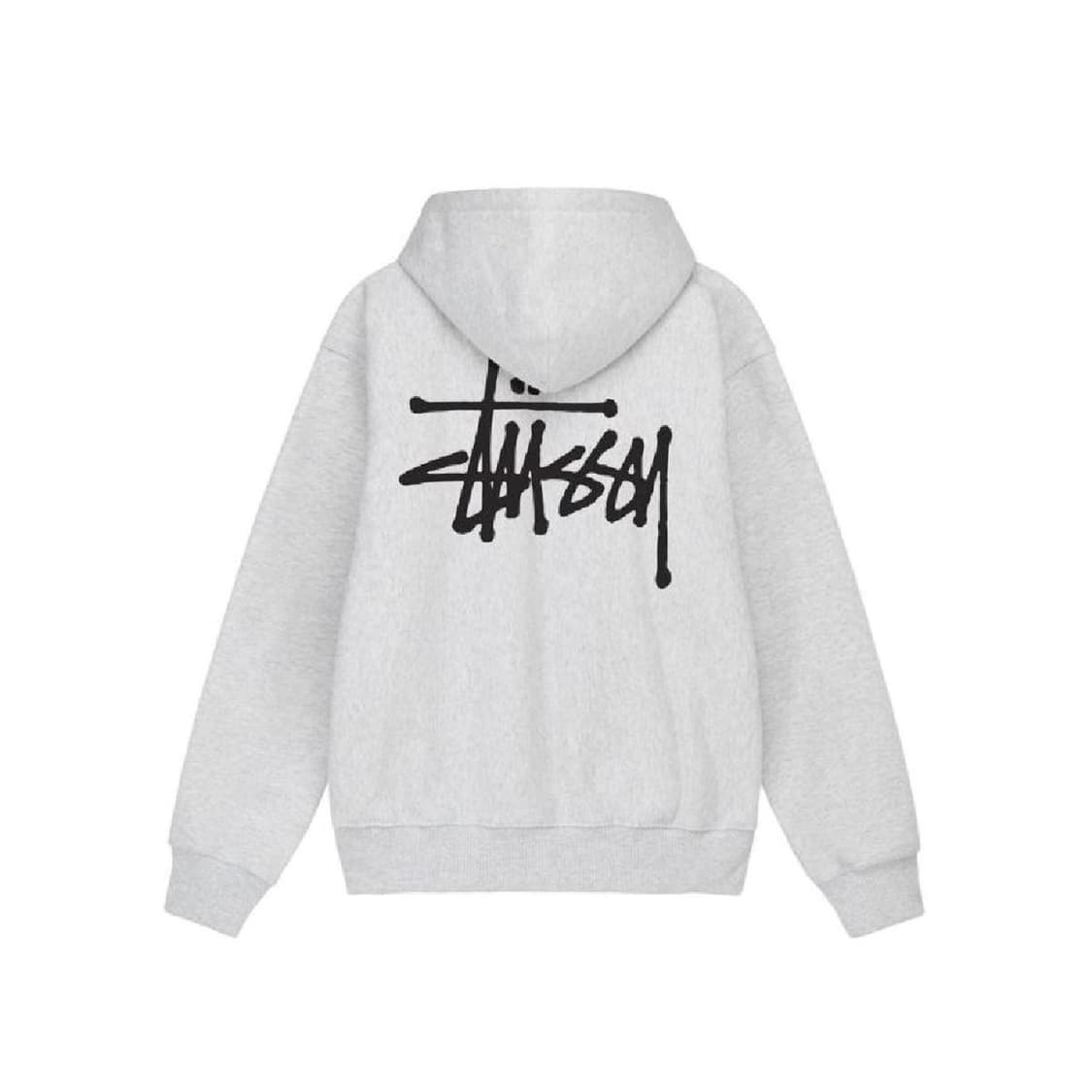 스투시 베이직 스투시 후드집업 애쉬헤더 S 상품이미지2