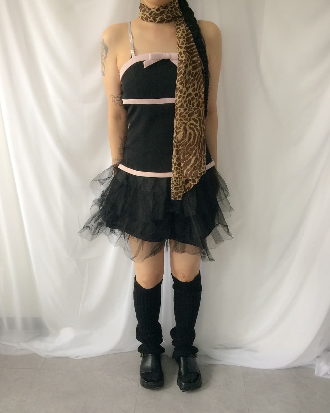 animal pattern scarf 상품이미지5