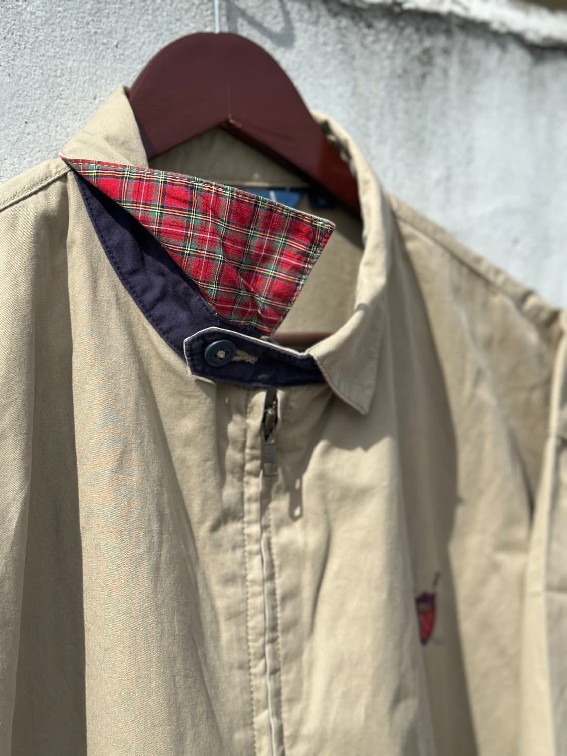 [2XL] 90s 폴로 랄프로렌 베이지 스윙탑 자켓 상품이미지5