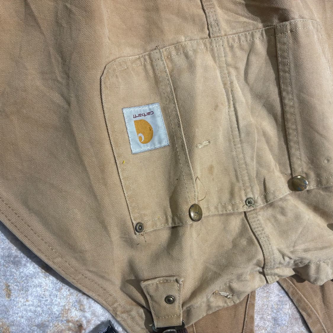 칼하트 90‘s 오버롤 멜빵 팬츠 상품이미지8