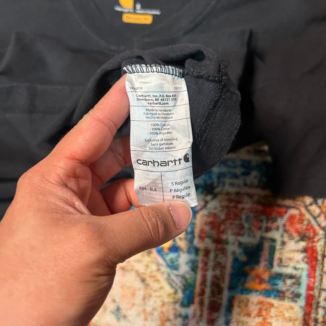 [L] 칼하트 헨리넥 반팔 상품이미지6