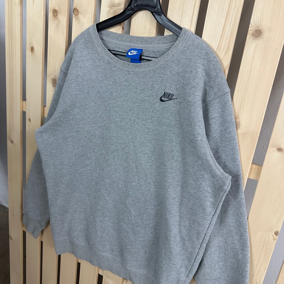 (XL) 나이키 맨투맨 그레이 상품이미지2