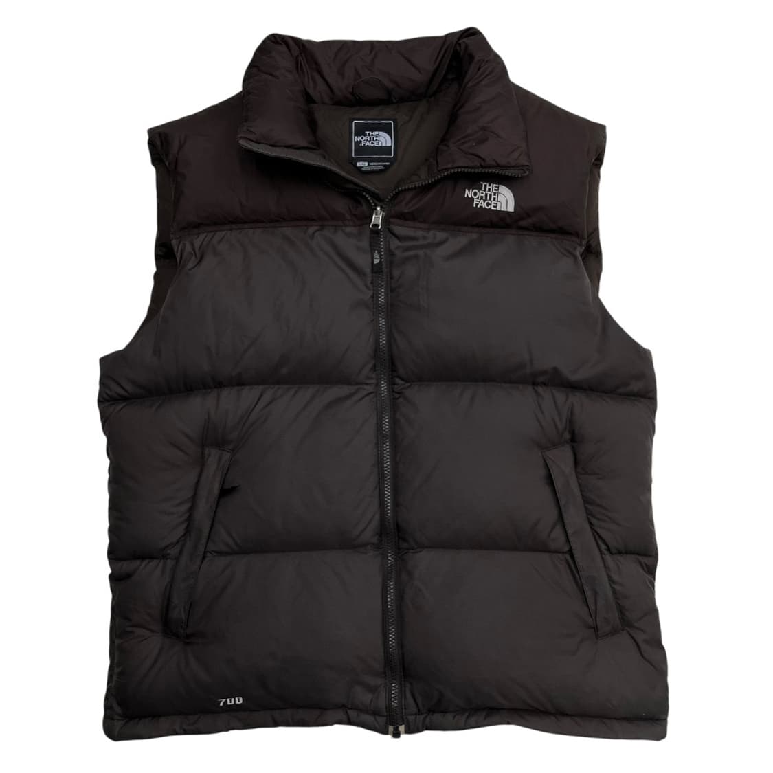 노스페이스 700 로고 초코맛 패딩조끼 L 상품이미지3