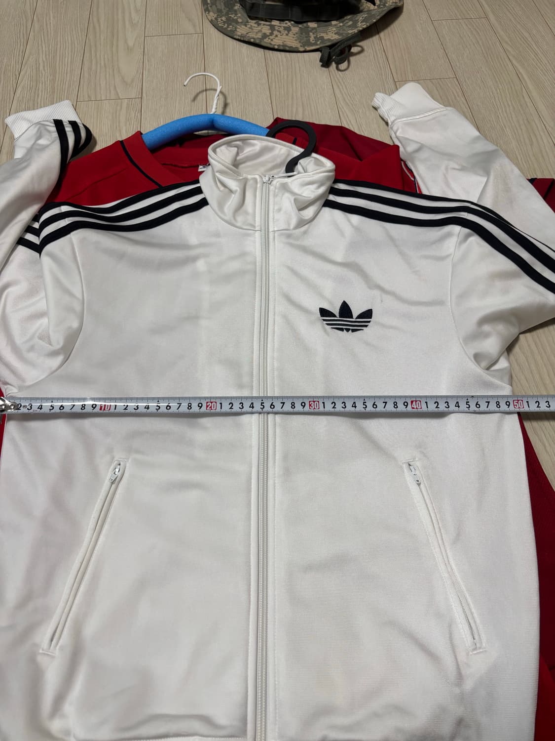 아디다스 파이어버드 트랙탑 져지 화이트 (해외판) 상품이미지3