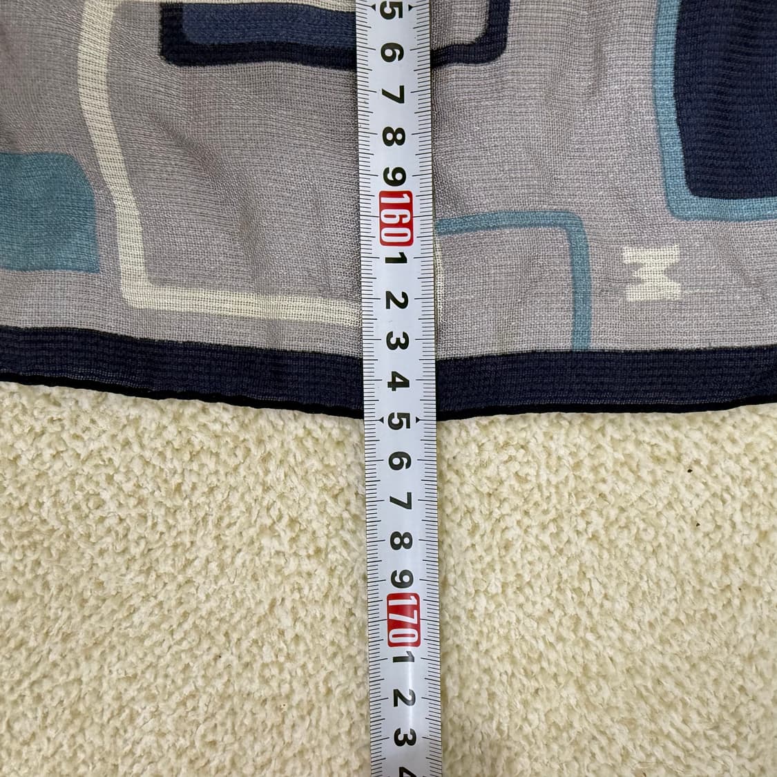 F 메트로시티 실크 스카프 0204T2 상품이미지4