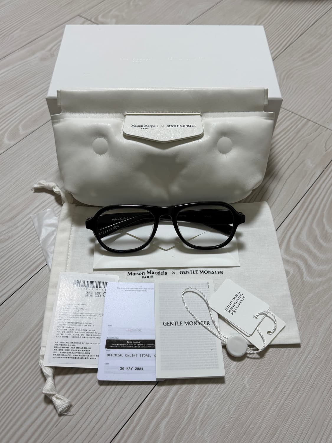 마르지엘라 젠틀몬스터 MM113 블랙 상품이미지1