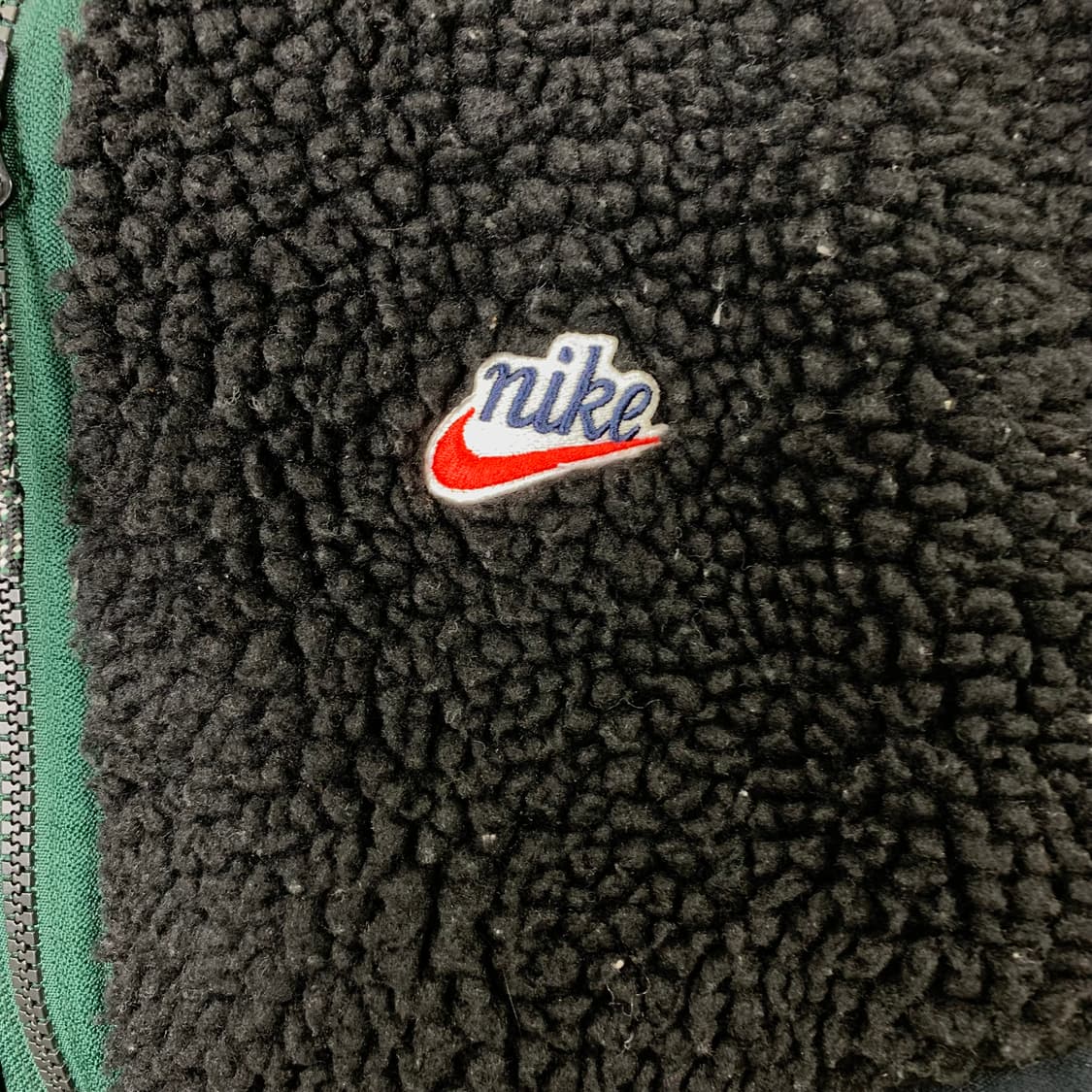 나이키 헤리티지 블랙 쉐르파 퀼팅 자켓 상품이미지4