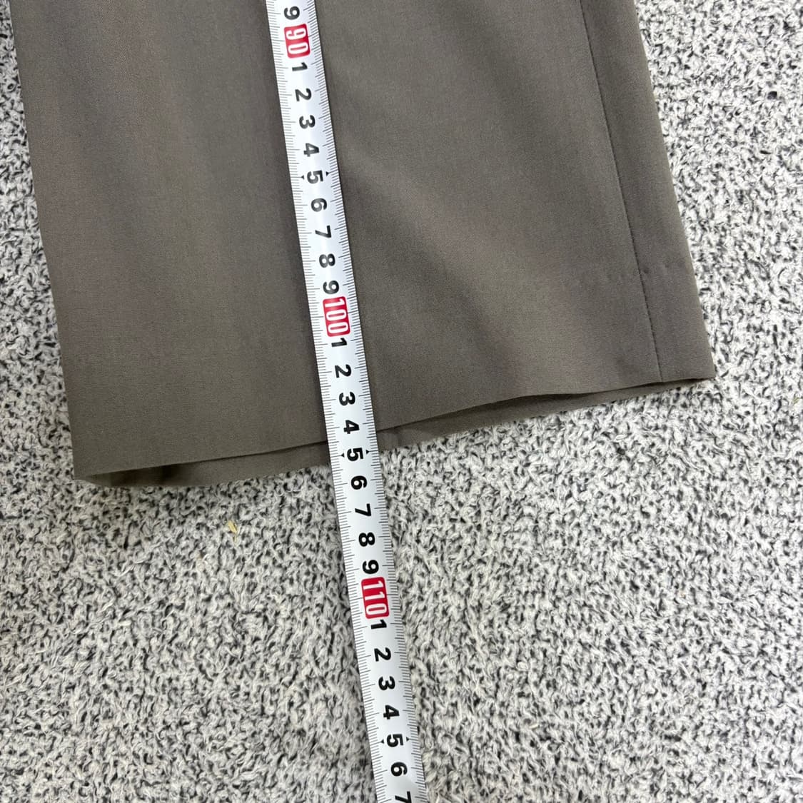 76 새상품 지오다노 핀턱 와이드팬츠 0323J 상품이미지8