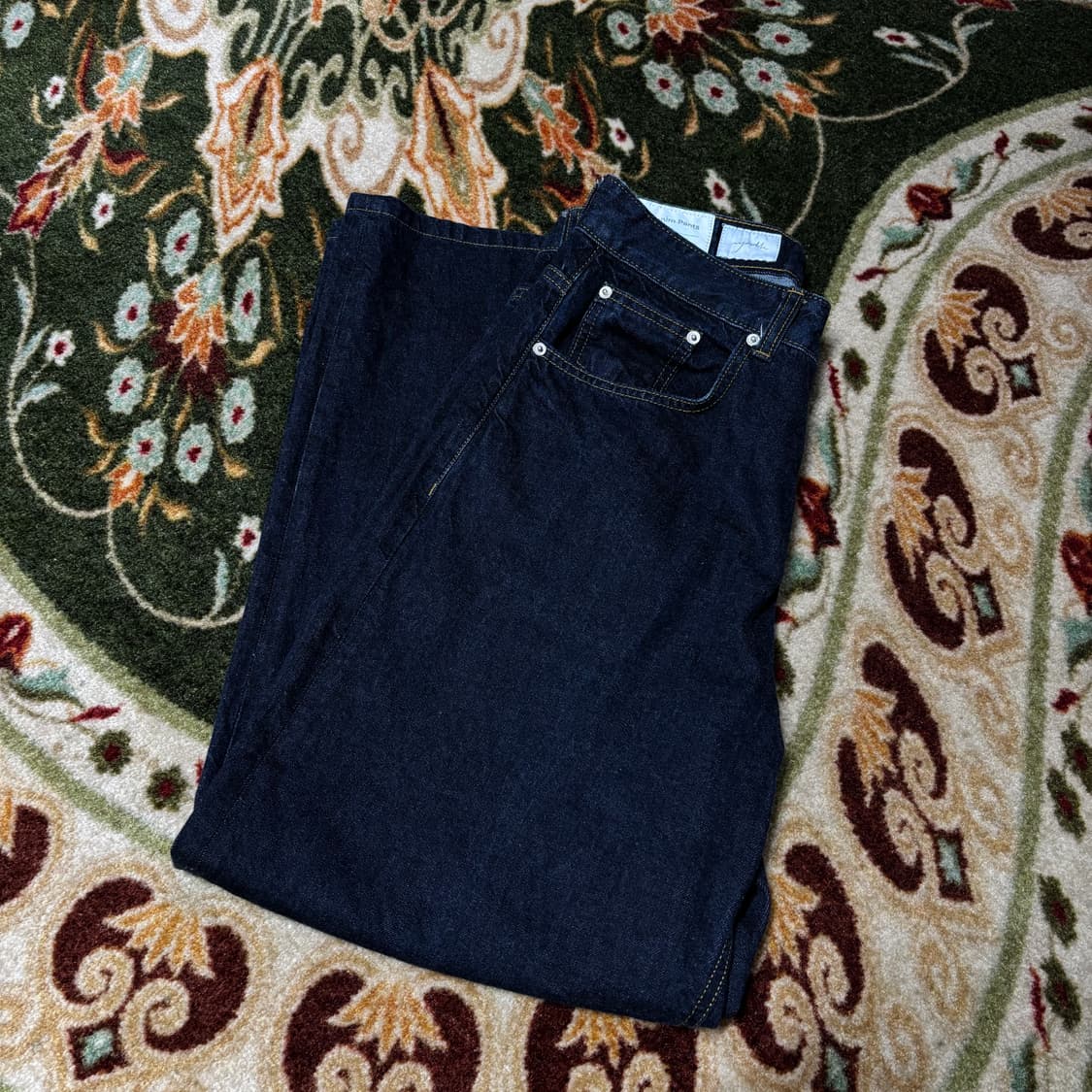 Youth 21FW wide denim pants one wash (M) 상품이미지1